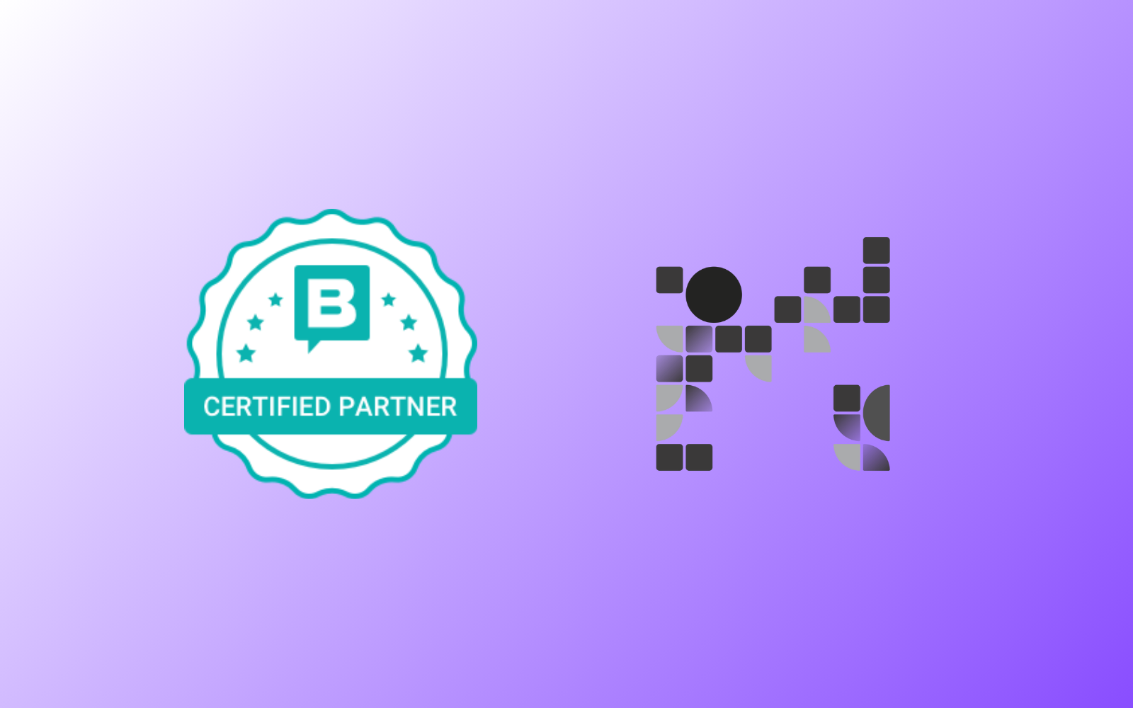 Logos of Storyblok Partner and Mindnow